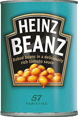 Baked Beanz in a can